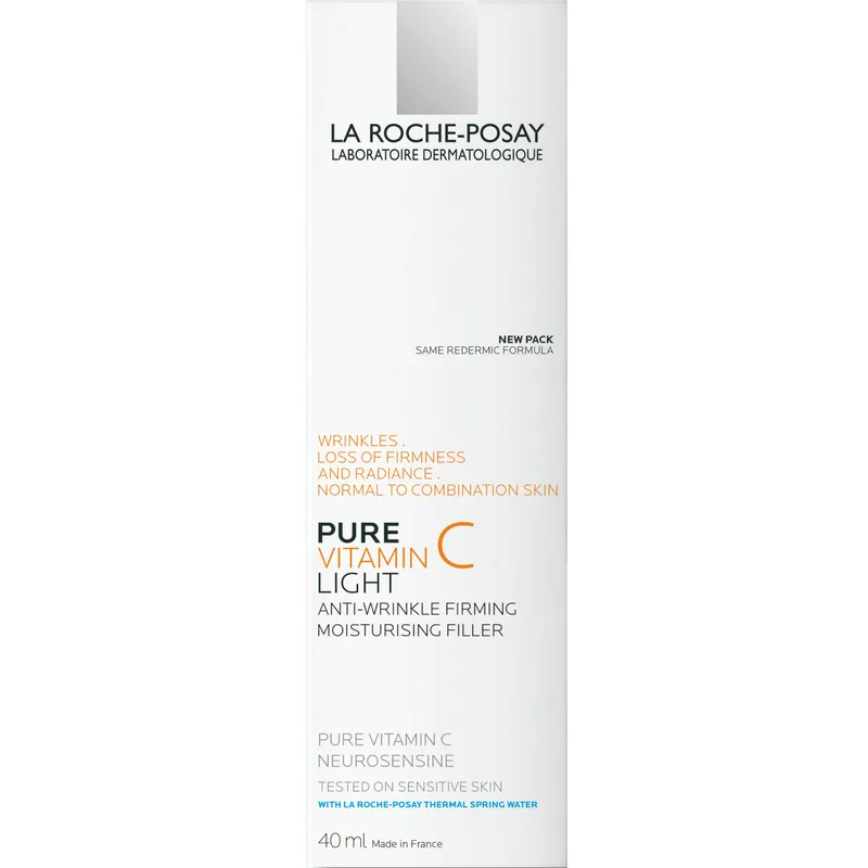Засіб для обличчя La Roche-Posay (Ля Рош-Позе) Пюр Вітамін С антивіковий догляд для нормальної та комбінованої чутливої шкіри 40 мл