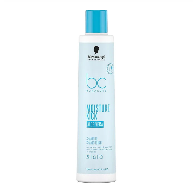 Schwarzkopf Professional BC Bonacure зволожуючий шампунь для сухого та кучерявого волосся з алое вера, 250 мл