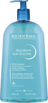 Гель для душу Bioderma Atoderm Ultra Gentle зволожуючий для сухої та чутливої шкіри 1 л (3401399372926 / 3701129811542)