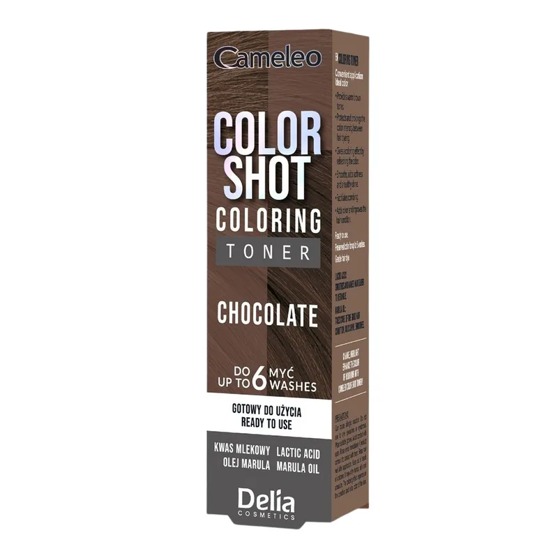 Delia Cameleo Color Shot тонуючий засіб для волосся Chocolate 75 мл