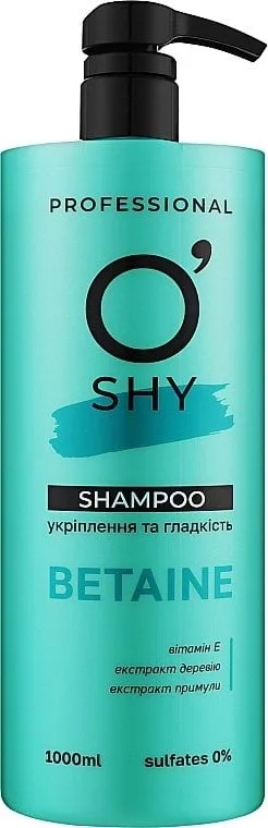 Шампунь O'Shy Betaine для волосся укріплення та гладкість 1000 мл