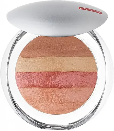 Пудра-румяна Pupa Luminys Baked All Over Illuminating Blush-Powder 06 Coral Stripes 9 г (52306)