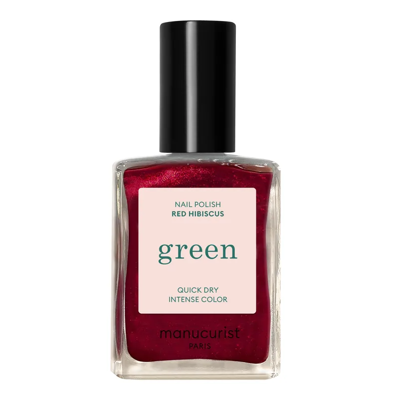 Manucurist Green — класичний лак для нігтів Red Hibiscus, 15 мл