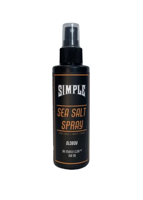 Сольовий спрей для волосся Simple Sea Salt Spray 150 мл Manly Club Oldboy (336206649)