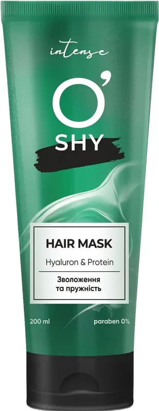 Маска для волосся O'Shy Intense Hyaluron & Protein Hair Mask Зволоження та пружність 200 мл