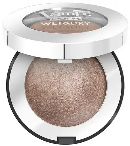 Pupa Wet&dry Тіні для очей з пензлем Подвійного використання