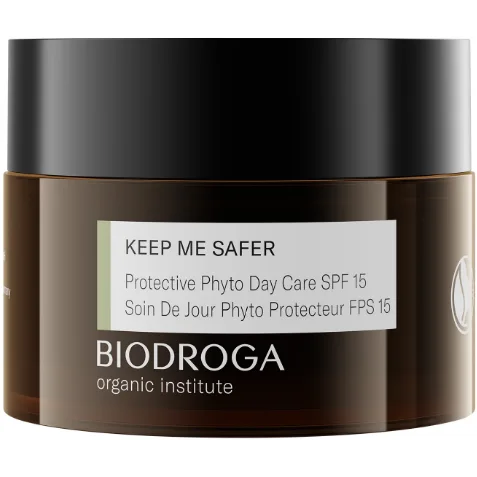 Догляд Biodroga (Біодрога) органічний захисний для обличчя денний SPF15 Keep me Safer 50 мл