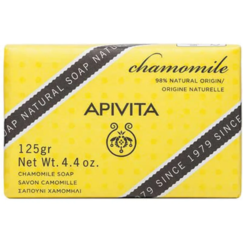 Мило APIVITA (Апівіта) з ромашкою 125 г