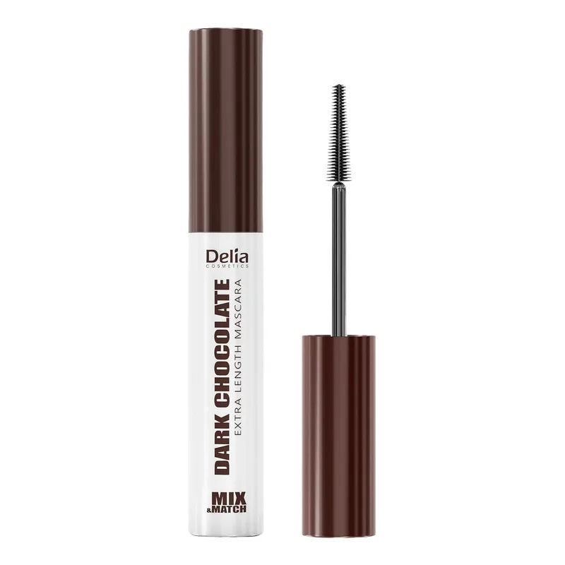 Delia Mix & Match Extra Length Mascara туш для подовження вій Dark Chocolate 9 мл