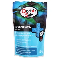 Сіль для ванн Doctor Salt з екстрактами трав Загальне зміцнення 530 г (4820091145338)