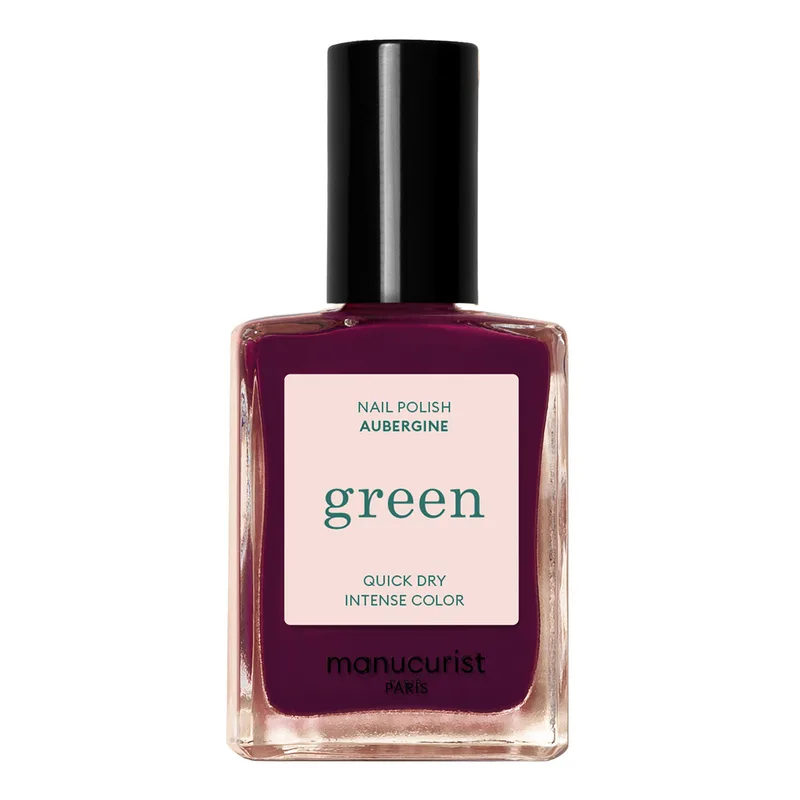 Manucurist Green — класичний лак для нігтів Aubergine, 15 мл