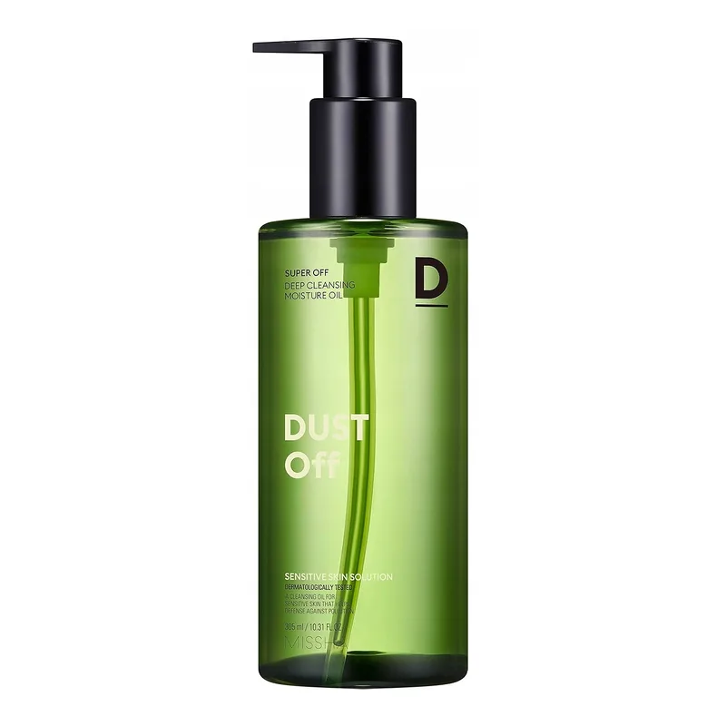 Missha Super Off Dust Off Cleansing Oil гідрофільна олія для вмивання для чутливої шкіри 305 мл