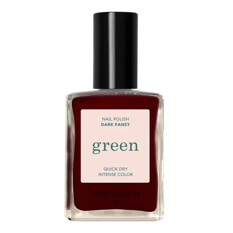 Manucurist Green — класичний лак для нігтів Dark Pansy, 15 мл
