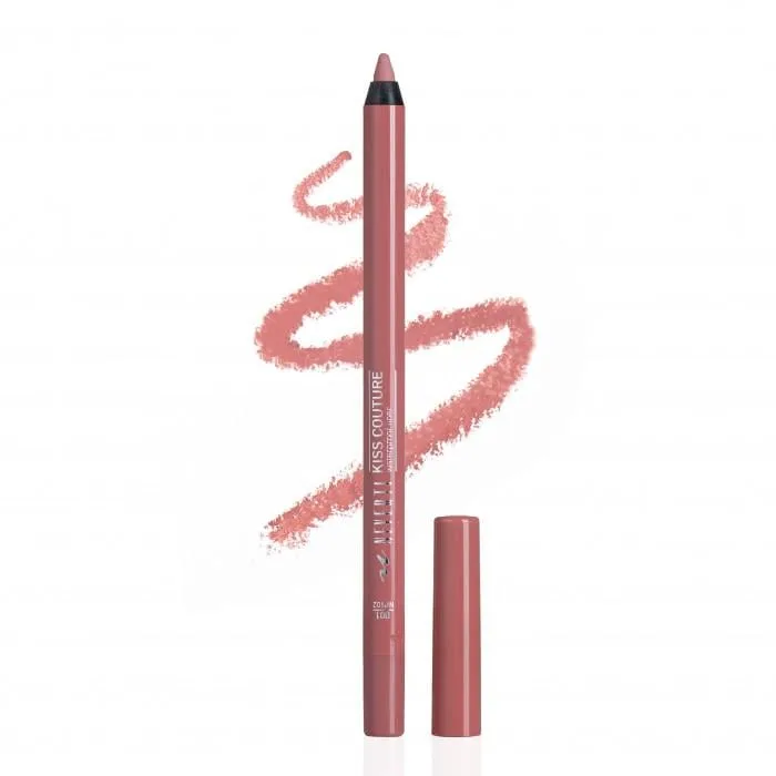 Олівець для губ водостійкий Neverti Kiss Couture (NP102), 001 Світло-рожевий