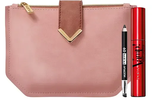 Набір для макіяжу очей Pupa Vamp! Mascara Sexy Lashes&Two-Phase MakeE-Up Remover, відтінок 001 Black, 15 г (040369A001)