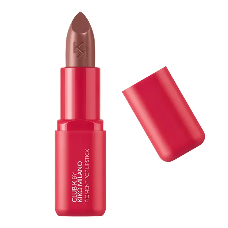 KIKO Milano Club K Pigment Pop Lipstick — зволожуюча помада-стік із високим покриттям 23 Lowkey Icon 3,5 г