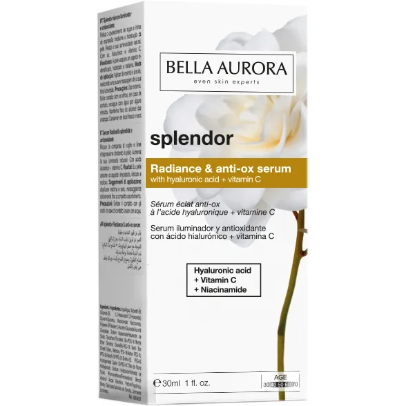 Сироватка Bella Aurora (Белла Аурора) Splendor гіалуронова кислота+вітамін C 30 мл