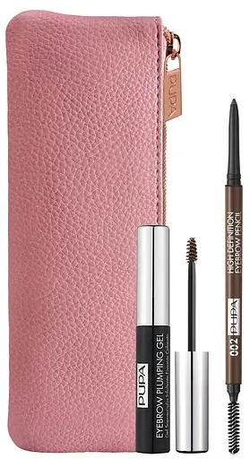 Набір для макіяжу брів Pupa Eyebrow Definition Kit Brown тон 02 (040354A002)
