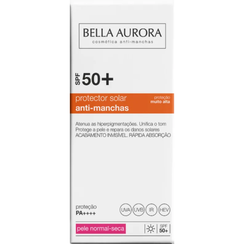 Флюїд Bella Aurora (Белла Аурора) сонцезахисний від пігментних плям SPF50+ для нормальної, сухої шкіри 50 мл