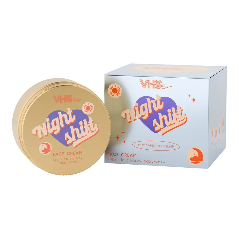 VHS Skin Night Shift — живильний нічний крем для обличчя, 40 мл