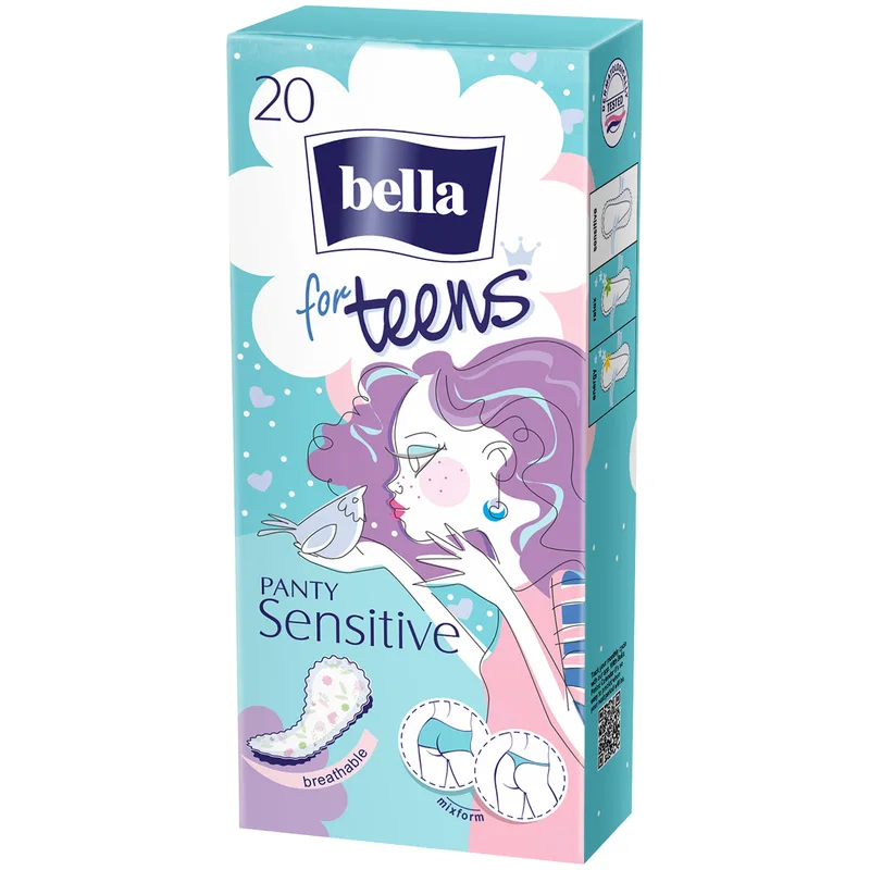 Прокладки жіночі гігієнічні Bella Panty Sensitive for teens 20 шт