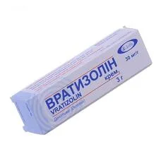 Вратизолін крем 30 мг/г по 3 г у тубах