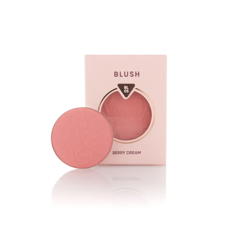 Рум’яна для обличчя PROVG компактні у рефілі для макіяжу № 05 Berry Dream (BL-05)