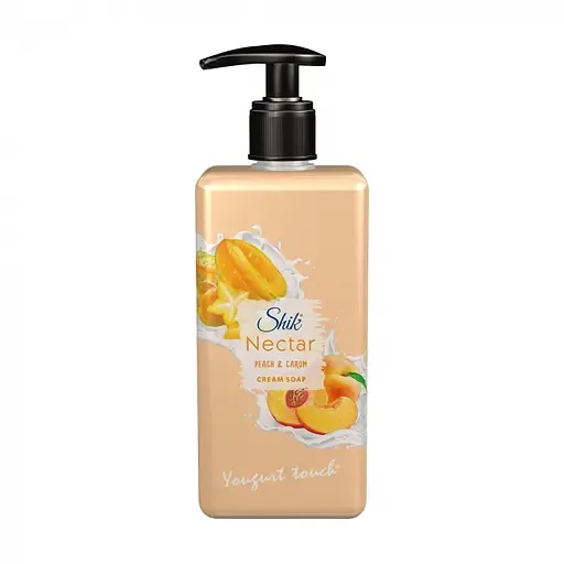 Крем-мило рідке Shik Nectar Персик та карамболь, 450 мл (37040)