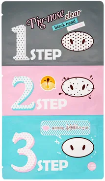 Набір стікерів від чорних цяток Holika Holika Pig-nose Clear Black Head Perfect Sticker