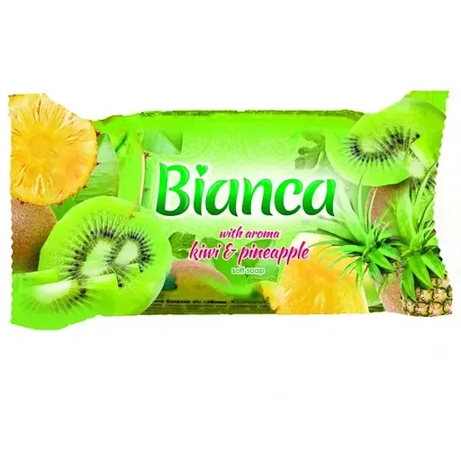 Мило туалетне Bianca Дитяче з ароматом ківі та ананаса, 140 г (37167)
