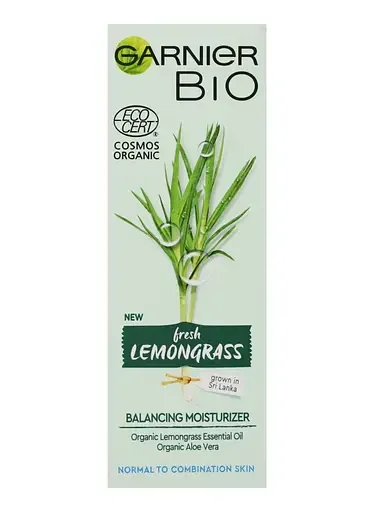 Зволожуючий крем Garnier Bio з екстрактом лемонграсу, 50 мл (C6307800)