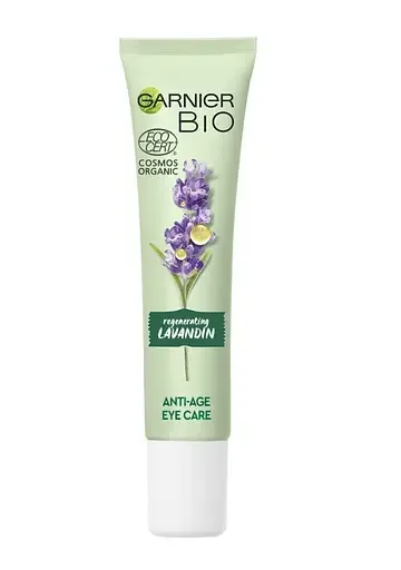 Антивіковий крем для шкіри навколо очей Garnier Bio з екстрактом лавандину, 15 мл (C6308100)