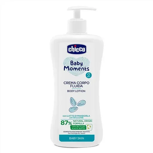 Лосьйон для тіла Chicco Baby Moments з мигдальним молочком