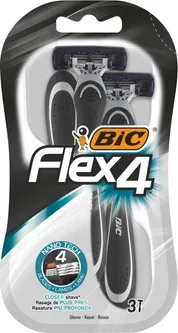 Набір бритв без змінних катриджів BIC Flex 4 3 шт (3086123220614)