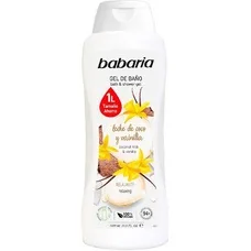 Гель Babaria для душу та ванни з кокосовою олією та ваніллю 1л