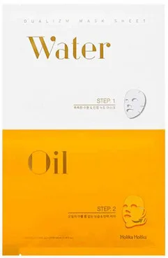 Подвійна тканинна маска Holika Holika Dualism Mask Sheet - Moist & Hydrating Lifting