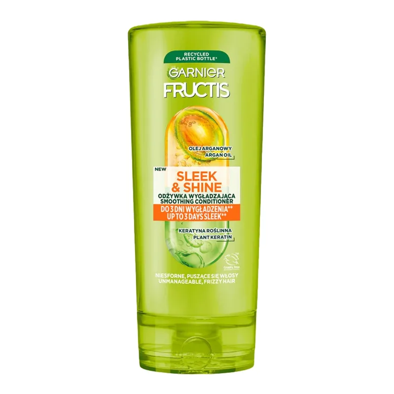 Garnier Fructis Sleek & Shine розгладжуючий кондиціонер для кучерявого волосся 200 мл