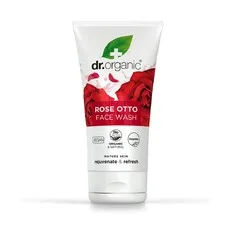 Гель Dr. Organic Очищувальний для обличчя з олією троянди Отто 150мл