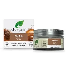 Гель Dr. Organic з муцином равлика для обличчя та тіла 50мл