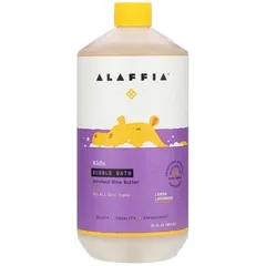 Дитяча піна для ванни Alaffia "Kids Bubble Bath" з лимоном та лавандою (950 мл)