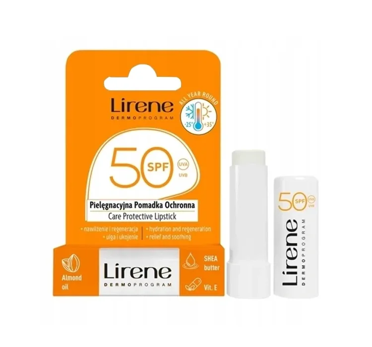 Lirene захисна помада SPF50 4,6 г