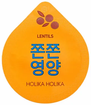 Живильна нічна маска-капсула Holika Holika Superfood Capsule Pack Firming Lentils