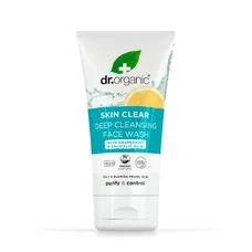 Гель Dr. Organic Skin Clear для глибокого очищення для масної шкіри обличчя 5 в 1 125мл