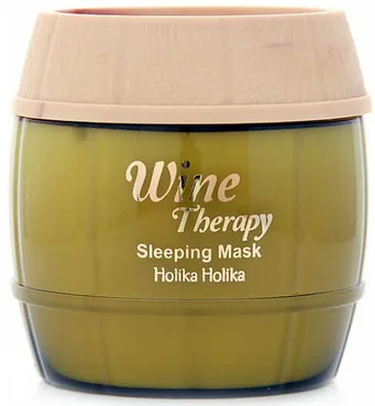 Нічна маска з білим вином Holika Holika Wine Therapy Sleeping Mask White Wine