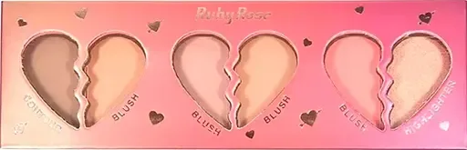 Палетка для макіяжу Ruby Rose НВ-7520 №1 21 г (6295125027115)