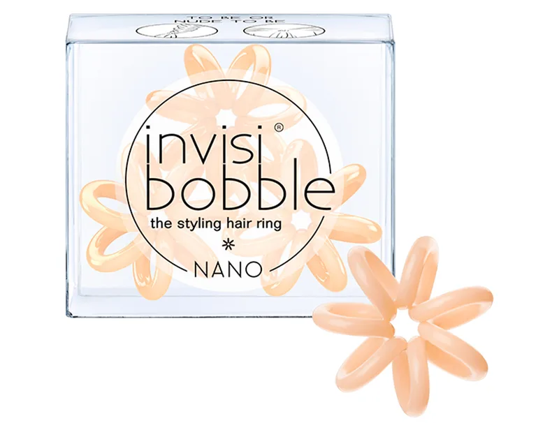 Резинка-браслет для волоссяInvisibobble Nano To Be Or Nude To Be