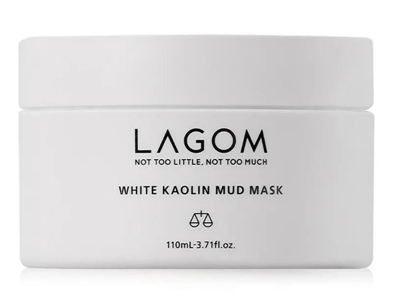 LAGOM White Kaolin Mud Mask – глиняна маска для очищення пор 110 мл