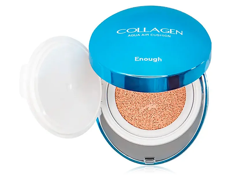 Зволожуючий кушон з колагеном Enough Collagen Aqua Air Cushion SPF 50+/PA+++