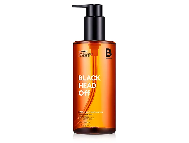 Missha Super Off Deep Cleansing Moisture Oil Black Head Off - Очищающее гидрофильное масло для лица