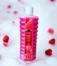 Піна для ванни Avon Senses «Малинове задоволення» з ароматом малини та чорної смородини 500 мл